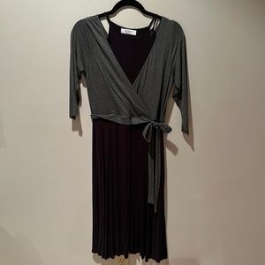 Bailey 44 faux wrap dress size M